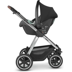 ABC Design Samba Asphalt Kinderwagen Diamond Edition Met Tulip Kinderdraagzak En Adapter -Winkel Voor Kinderwagens En Accessoires abc design samba asphalt kinderwagen diamond edition met tulip kinderdraagzak en adapter a410751 2