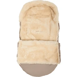 Altabebe Lamsvel Voetenzak Beige -Winkel Voor Kinderwagens En Accessoires altabebe lamsvel voetenzak beige a376118 4