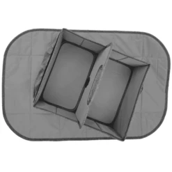 Altabebe Opbergdoos Met Aankleedkussen Baby Caddy Grijs -Winkel Voor Kinderwagens En Accessoires altabebe opbergdoos met aankleedkussen baby caddy grijs a304354 2