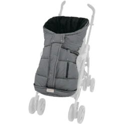 Altabebe Wintervoetenzak Met 3M Vulling Donkergrijs Zwart -Winkel Voor Kinderwagens En Accessoires altabebe wintervoetenzak met 3m vulling donkergrijs zwart a376082 2