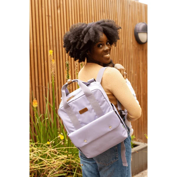 Babymel ECO Georgi Lila Luiertas 2 Babymel ECO Georgi Lila Luiertas - Afbeelding 2