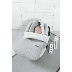 Baby's Only Voetenzak Voor Autostoelen 0+Smaak Grijs -Winkel Voor Kinderwagens En Accessoires babys only voetenzak voor autostoelen 0smaak grijs a308425 3