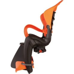 BELLELLI Fietsstoel Tiger Rekbevestiging Grijs / Orange -Winkel Voor Kinderwagens En Accessoires bellelli fietsstoel tiger rekbevestiging grijs orange a346878 2