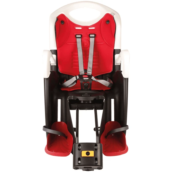 BELLELLI Fietsstoeltje Tiger Reclining B-Fix Frame Mount White / Rood 2 BELLELLI Fietsstoeltje Tiger Reclining B-Fix Frame Mount White / Rood - Afbeelding 2
