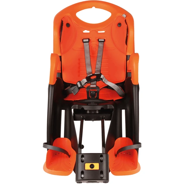BELLELLI Fietszitje Tiger Achteroverleunend B-Fix Framebevestiging Grijs/ Orange 2 BELLELLI Fietszitje Tiger Achteroverleunend B-Fix Framebevestiging Grijs/ Orange - Afbeelding 2