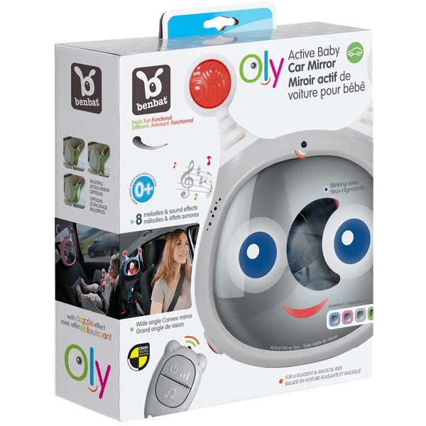 BENBAT Autospiegel Oly Grijs 5 BENBAT Autospiegel Oly Grijs - Afbeelding 5