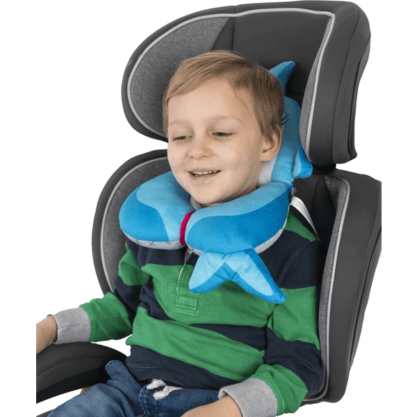 BENBAT Hoofdsteun/Neksteun Haai Blauw 2 BENBAT Hoofdsteun/Neksteun Haai Blauw - Afbeelding 2