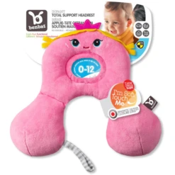 BENBAT Hoofdsteun/Neksteun Prinses Roze/roze -Winkel Voor Kinderwagens En Accessoires benbat hoofdsteun neksteun prinses roze roze a364695 4