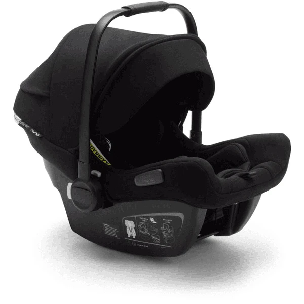 Bugaboo Baby-autozitje Turtle Air By Nuna Black 2 In 1 Set 3 Bugaboo Baby-autozitje Turtle Air By Nuna Black 2 In 1 Set - Afbeelding 3