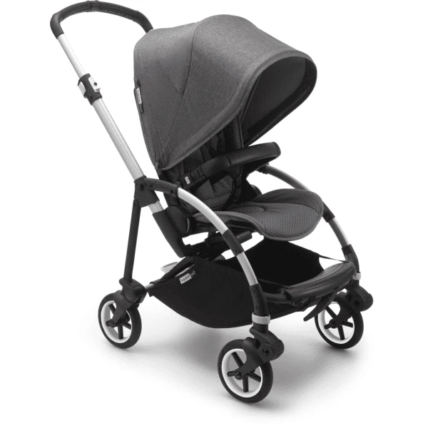 Bugaboo Bee 6 Complete Alu/Grey Melange 1 Bugaboo Bee 6 Complete Alu/Grey Melange