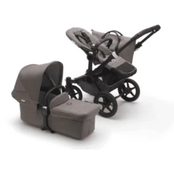 Bugaboo Combi Kinderwagen Donkey 3 Complete Mineral Black/Taupe