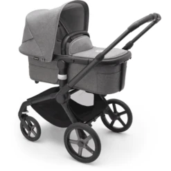 Bugaboo Combi Kinderwagen Fox 5 Met Accessoires Black /Grey Melange -Winkel Voor Kinderwagens En Accessoires bugaboo combi kinderwagen fox 5 met accessoires black grey melange a416759 3