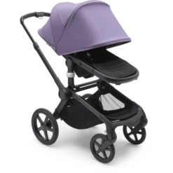 Bugaboo Kinderwagen Fox 5 Met Reiswieg En Zitje Black /Astro Purple -Winkel Voor Kinderwagens En Accessoires bugaboo kinderwagen fox 5 met reiswieg en zitje black astro purple a414512 4