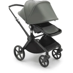 Bugaboo Kinderwagen Fox Cub Met Reiswieg En Zitje Black / Forest Green 7 Bugaboo Kinderwagen Fox Cub Met Reiswieg En Zitje Black / Forest Green -Winkel Voor Kinderwagens En Accessoires bugaboo kinderwagen fox cub met reiswieg en zitje black forest green a410116 2