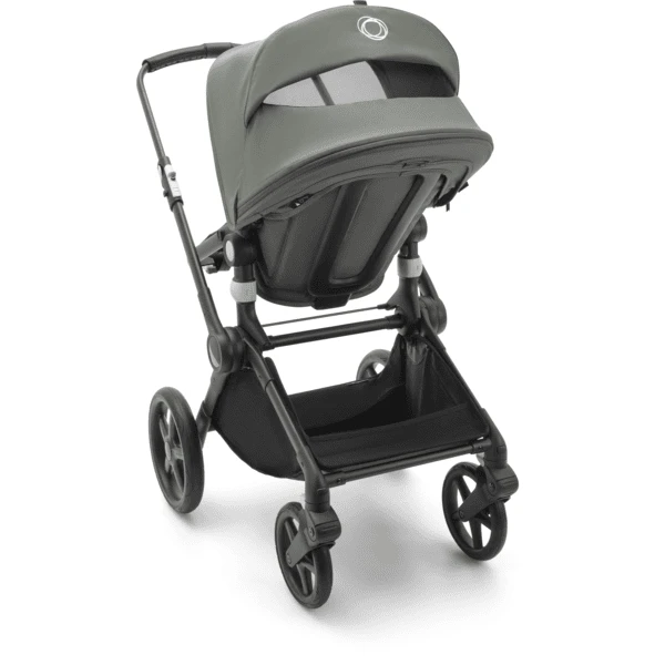 Bugaboo Kinderwagen Fox Cub Met Reiswieg En Zitje Black / Forest Green 4 Bugaboo Kinderwagen Fox Cub Met Reiswieg En Zitje Black / Forest Green - Afbeelding 4
