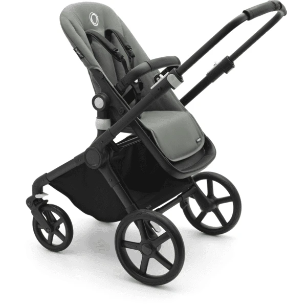 Bugaboo Kinderwagen Fox Cub Met Reiswieg En Zitje Black / Forest Green 5 Bugaboo Kinderwagen Fox Cub Met Reiswieg En Zitje Black / Forest Green - Afbeelding 5