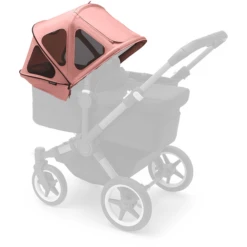 Bugaboo Zonnedak Met Ventilatie Breezy Donkey 5 Morning Pink -Winkel Voor Kinderwagens En Accessoires bugaboo zonnedak met ventilatie breezy donkey 5 morning pink a342375 2