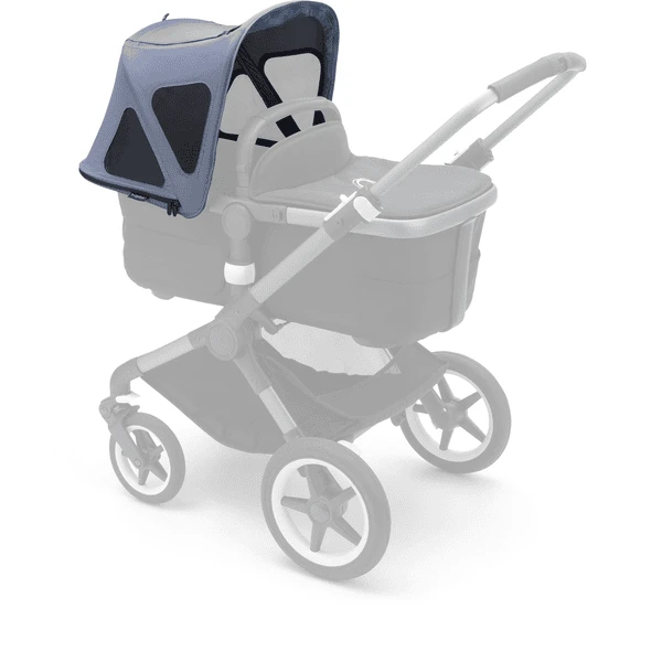 Bugaboo Zonnedak Met Ventilatie Breezy Fox / Cameleon 3/ Lynx Seaside Blu 2 Bugaboo Zonnedak Met Ventilatie Breezy Fox / Cameleon 3/ Lynx Seaside Blu - Afbeelding 2
