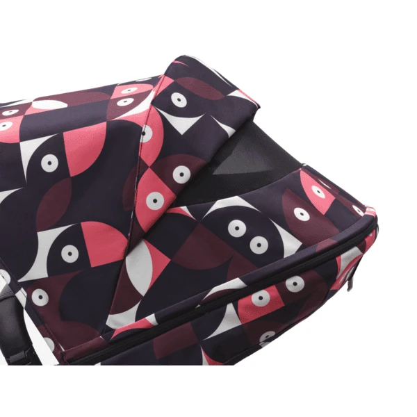 Bugaboo Zonnekap Donkey 5 Roze/Rode Speciale Editie 3 Bugaboo Zonnekap Donkey 5 Roze/Rode Speciale Editie - Afbeelding 3