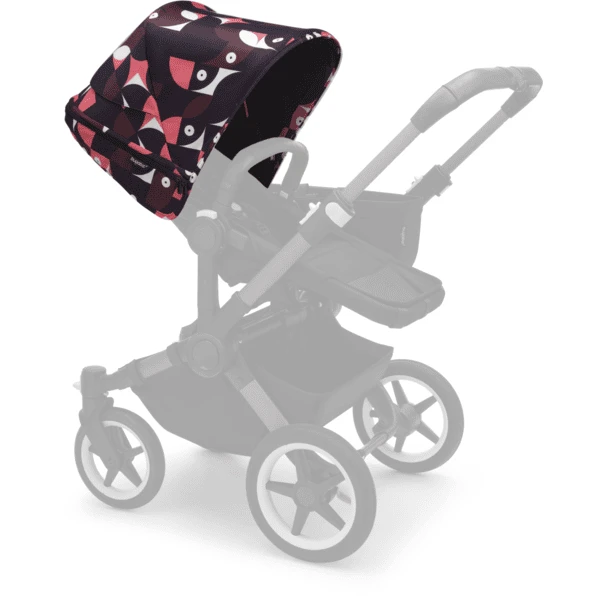 Bugaboo Zonnekap Donkey 5 Roze/Rode Speciale Editie 5 Bugaboo Zonnekap Donkey 5 Roze/Rode Speciale Editie - Afbeelding 5
