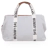 Childhome CHILD HOME Mommy Tas Handtekening Canvas Uit White