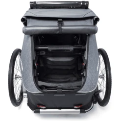 CROOZER Fietskar Kid Vaaya 1 Graphite Blue 8 CROOZER Fietskar Kid Vaaya 1 Graphite Blue -Winkel Voor Kinderwagens En Accessoires croozer fietskar kid vaaya 1 graphite blue a288689 3