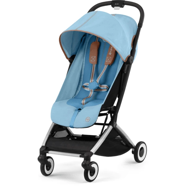 Cybex GOLD Kinderwagen Orfeo Silver Beach Blue 1 Cybex GOLD Kinderwagen Orfeo Silver Beach Blue
