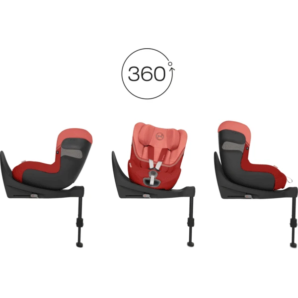 Cybex GOLD Kinderzitje Sirona S2 I-Size Hibiscus Rood 2 Cybex GOLD Kinderzitje Sirona S2 I-Size Hibiscus Rood - Afbeelding 2