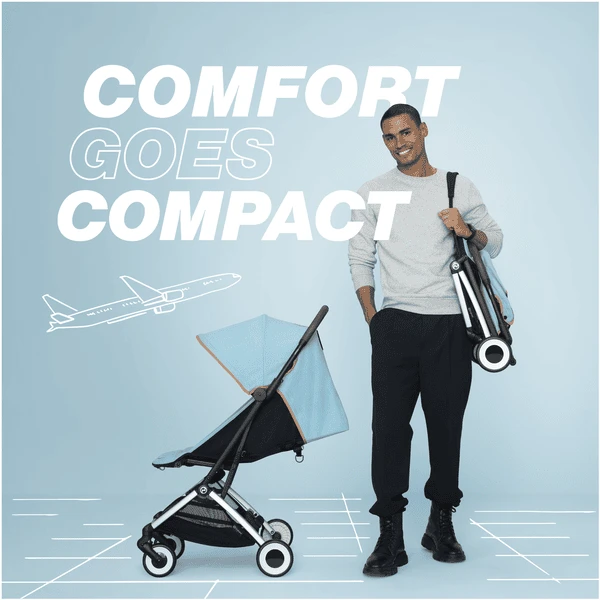 Cybex GOLD Orfeo Kinderwagen Silver Moon Black 2 Cybex GOLD Orfeo Kinderwagen Silver Moon Black - Afbeelding 2