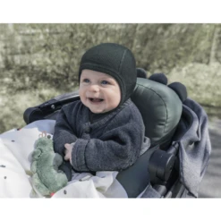 Done By Deer ™ Kinderwagenzitkussen Croco Groen -Winkel Voor Kinderwagens En Accessoires done by deer kinderwagenzitkussen croco groen a367827 3