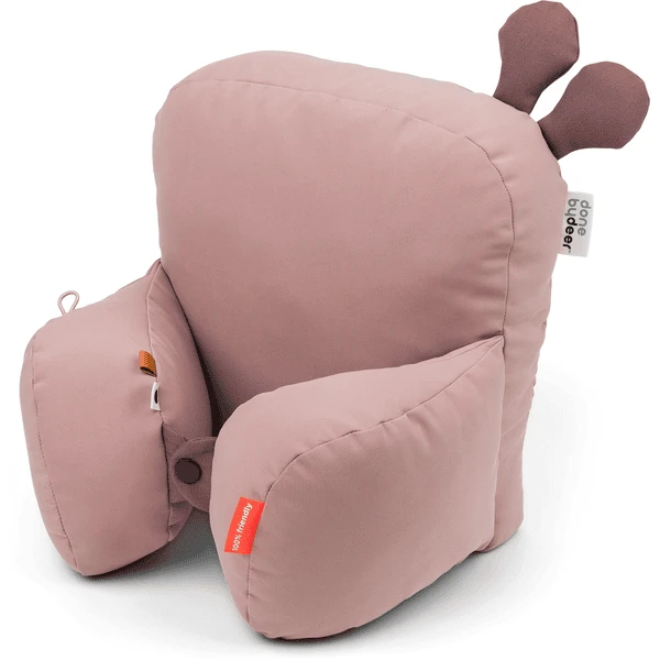 Done By Deer ™ Raffi Roze Kinderwagen Zitkussen 3 Done By Deer ™ Raffi Roze Kinderwagen Zitkussen - Afbeelding 3