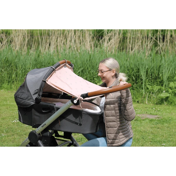 DOOKY Universal Cover Origami Zwaluw Roos 2 DOOKY Universal Cover Origami Zwaluw Roos - Afbeelding 2