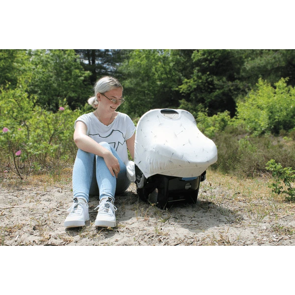 DOOKY Zonnescherm Voor Baby Autostoeltjes Dandelion 2 DOOKY Zonnescherm Voor Baby Autostoeltjes Dandelion - Afbeelding 2