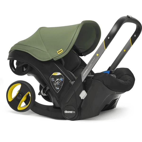 Doona Autostoel Desert Green Met Volledig Geïntegreerd Onderstel, 2 In 2 Doona Autostoel Desert Green Met Volledig Geïntegreerd Onderstel, 2 In - Afbeelding 2