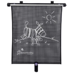 Dreambaby Dream Baby ® Dubbelzijdig Bedrukt Autoraamgordijn - Verstelbaar, Zebra -Winkel Voor Kinderwagens En Accessoires dream baby dubbelzijdig bedrukt autoraamgordijn verstelbaar zebra a307268 2