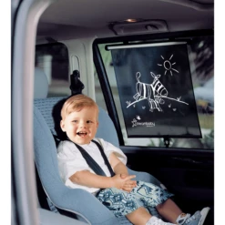 Dreambaby Dream Baby ® Dubbelzijdig Bedrukt Autoraamgordijn - Verstelbaar, Zebra -Winkel Voor Kinderwagens En Accessoires dream baby dubbelzijdig bedrukt autoraamgordijn verstelbaar zebra a307268 3