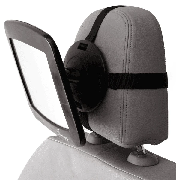 Dreambaby Dream Baby ® Grote Verstelbare Achterbank Autospiegel, Zwart 2 Dreambaby Dream Baby ® Grote Verstelbare Achterbank Autospiegel, Zwart - Afbeelding 2