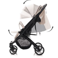 Fill Kinderwagen Style R Elite Sand Melange -Winkel Voor Kinderwagens En Accessoires fill kinderwagen style r elite sand melange a411206 3