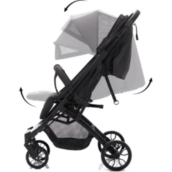 Fill Kinderwagen Style R Elite Zwart Melange -Winkel Voor Kinderwagens En Accessoires fill kinderwagen style r elite zwart melange a411207 2