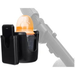 Fillikid Deluxe Fles- En Telefoonhouder Zwart -Winkel Voor Kinderwagens En Accessoires fillikid deluxe fles en telefoonhouder zwart a335342 2