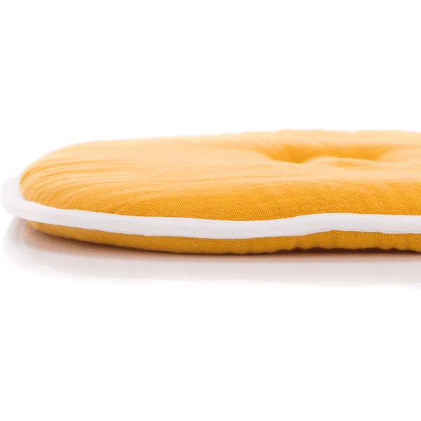 Fillikid Stoelhoes Omkeerbaar Mousseline Curry 3 Fillikid Stoelhoes Omkeerbaar Mousseline Curry - Afbeelding 3