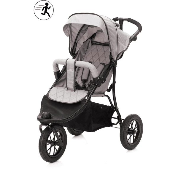 Fillikid Wandelwagen Jogger Licht Grijs Gemêleerd 2 Fillikid Wandelwagen Jogger Licht Grijs Gemêleerd - Afbeelding 2