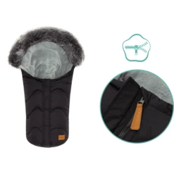 Fillikid Winter Voetenzak Lhotse Voor Autostoel Zwart 7 Fillikid Winter Voetenzak Lhotse Voor Autostoel Zwart -Winkel Voor Kinderwagens En Accessoires fillikid winter voetenzak lhotse voor autostoel zwart a318928 2