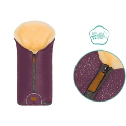 Fillikid Winter Voetenzak Pamir Maat 0 Echt Bont Galaxy Berry -Winkel Voor Kinderwagens En Accessoires fillikid winter voetenzak pamir maat 0 echt bont galaxy berry a375812 2