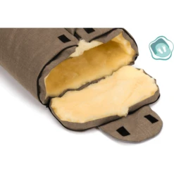 Fillikid Winter Voetenzak Tacama Lamsvel Bruin Gemêleerd -Winkel Voor Kinderwagens En Accessoires fillikid winter voetenzak tacama lamsvel bruin gemeleerd a377015 2