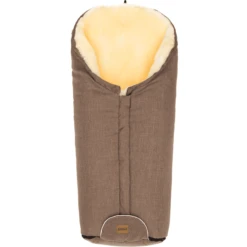 Fillikid Winter Voetenzak Tacama Lamsvel Bruin Gemêleerd