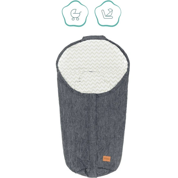 Fillikid Zomervoetzak Light Kleine Groep 0 Grijs Melange 3 Fillikid Zomervoetzak Light Kleine Groep 0 Grijs Melange - Afbeelding 3