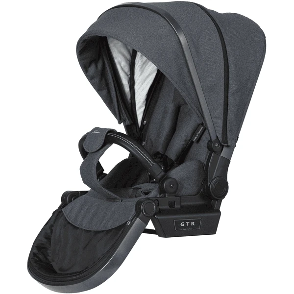 Hartan Kinderwagen ROCK IT GTR Met Handrem Casual Collectie Blauw Stone (908) Framekleur Platina 5 Hartan Kinderwagen ROCK IT GTR Met Handrem Casual Collectie Blauw Stone (908) Framekleur Platina - Afbeelding 5