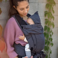 Hoppediz Draagzak Bondolino Plus Jacquard One Size London Grijs-zwart -Winkel Voor Kinderwagens En Accessoires hoppediz draagzak bondolino plus jacquard one size london grijs zwart a272714 3