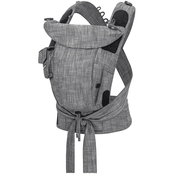 Hoppediz Draagzak Bondolino Plus Popeline One Size Denim Zwart 2 Hoppediz Draagzak Bondolino Plus Popeline One Size Denim Zwart - Afbeelding 2